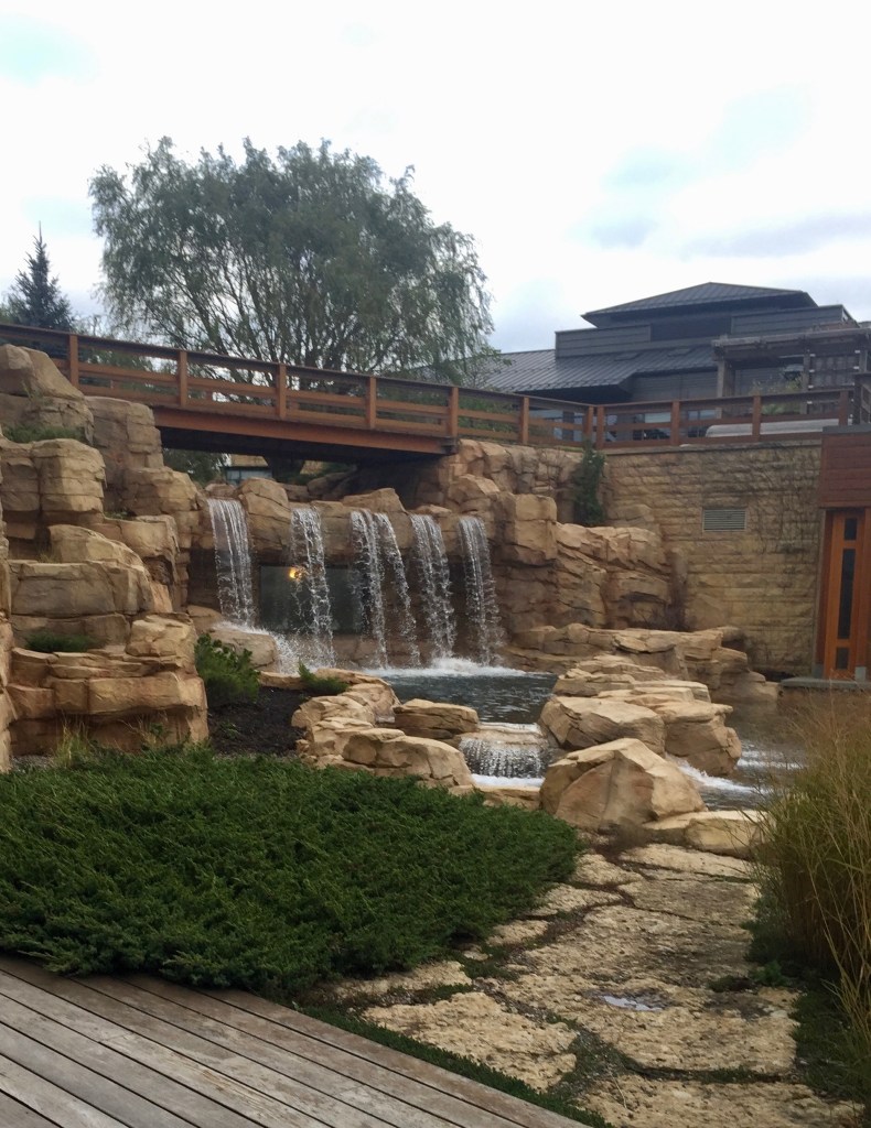 waterfall outside cassiopeia at epic